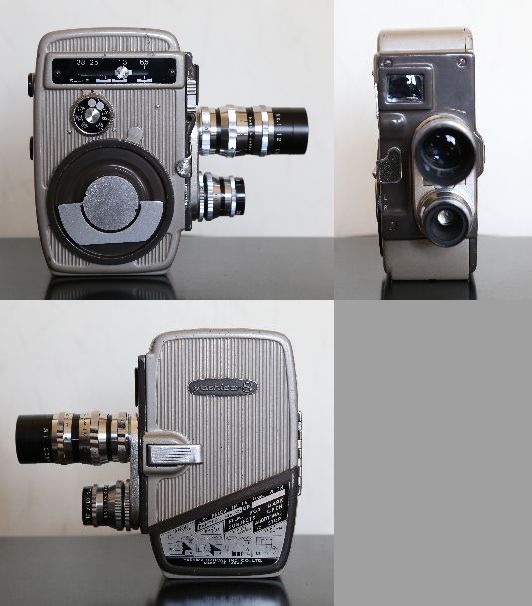 Yashica8T、Yashica8T2～魅惑のターレット８ミリカメラ その１ 