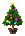 クリスマスツリー小